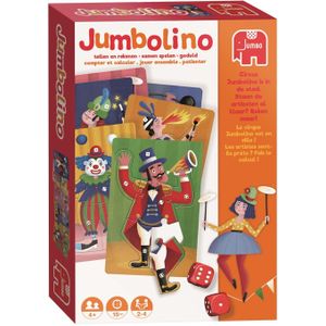 Jumbo Kinderspel Jumbolino - Leer tellen en rekenen - Geschikt voor 2-4 spelers vanaf 4 jaar