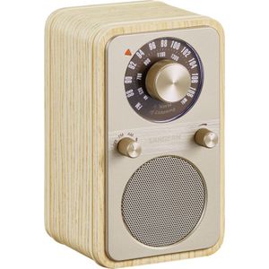 Sangean WR-9 FM en AM radio met Bluetooth ontvangst, Wit Ash