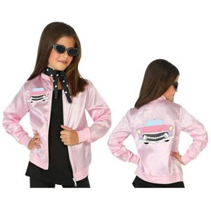 Kostuums voor Kinderen Grease Roze (1 Pc) Maat 10-12 Jaar
