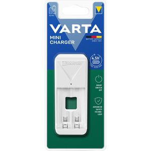 Varta Easy Mini Charger batterijenlader voor AA/AAA / wit
