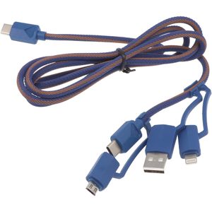 3A USB oplaadkabel USB-PDC-3 Multifunctionele USB data- en oplaadkabel 1,2 meter tot 3A max.65W