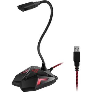 Voice Desktop USB Microfoonstandaard voor Computer Laptop PC G55 Gaming Microfoonstandaard Omnidirec