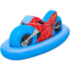 Opblaasartikel voor Zwembad Bestway Motorfiets Spiderman 170 x 84 cm