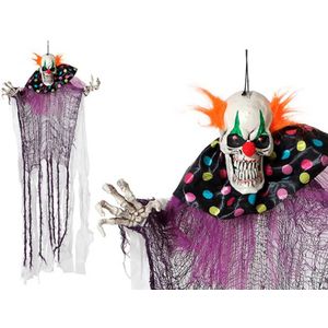Hangende Clown Halloween (120 x 80 x 10 cm)