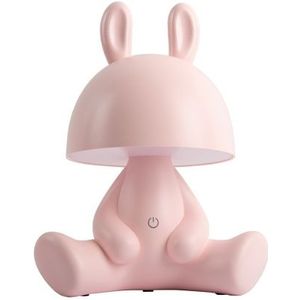 Leitmotiv tafellamp Bunny roze oplaadbaar