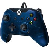 PDP - Wired Controller - Blauw - Xbox Series X/One - Anti-slip grip en audio-ondersteuning