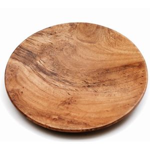 De Teak Root Rond Bord - M De Teak Root Rond Bord - M