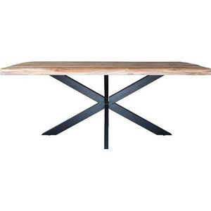 Home67 Eettafel Arvu 240 cm - Mangohout Spinpoot