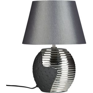 Beliani ESLA  - Tafellamp - Zilver - Porselein