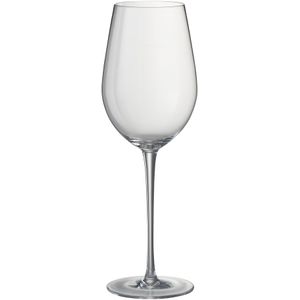 J-Line Tia drinkglas - witte wijn - glas - 6 stuks