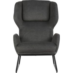 Fauteuil Jay Grijs - Van collectie Furnilux– Moderne Elegantie en Comfort - kunstleer - 65 x 69 x 110 cm