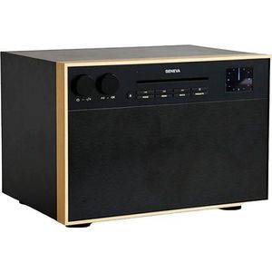 Geneva DeCon M - Internet/FM/DAB, Bluetooth, en cd-speler radio -Zwart