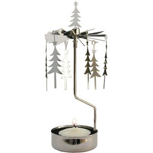 kleine kerstboom rotary candle - Pluto Design