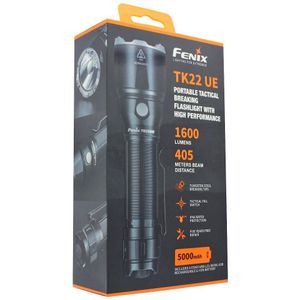 Fenix TK22UE LED-zaklamp 1600 lumen inclusief 5 Ah-batterij met USB-C-oplaadpoort