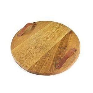 Twents Hout Tapasplank - Eiken - Ø 55 cm. - Food Safe