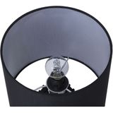 Beliani CARRION  - Tafellamp - Zwart - Multiplex