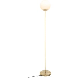 Atmosphera Vloerlamp bal goud H 131- Lamp - Staanlamp - Staande lamp