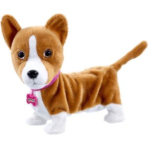 Animagic Knuffelhond Lizzy Interactief 30 X 21 Cm Pluche Bruin