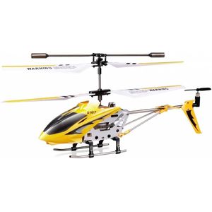 Syma S107G 3-Channel RC Mini LED Helicopter - Yellow