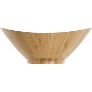 Kom DKD Home Decor Natuurlijk Bamboe 24,6 x 22,5 x 9,5 cm