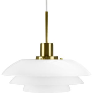 DL31 hanglamp messing - Zwart