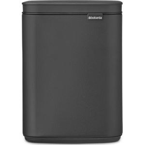 Brabantia Bo Prullenbak - 4 liter - Mineral Infinite Grey