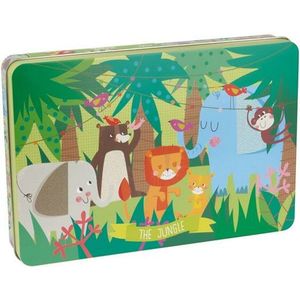 Kinderpuzzel Apli Jungle 24 Onderdelen 48 x 32 cm