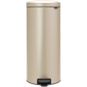 Brabantia NewIcon Prullenbak - 30 liter - Metallic Gold