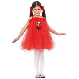 Kostuums voor Kinderen My Other Me Elmo Sesame Street Rood (2 Onderdelen) Maat 12-24 Maanden