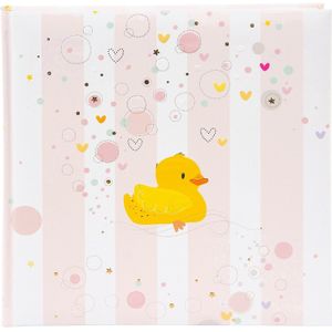 Goldbuch - Fotoalbum Rubber Duck - Roze - 25x25 cm Fotoalbum Rubber Duck - Roze - 25x25 cm