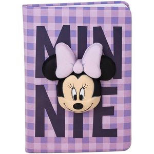 Notitieboekje Minnie Mouse SQUISHY Lila 18 x 13 x 1 cm