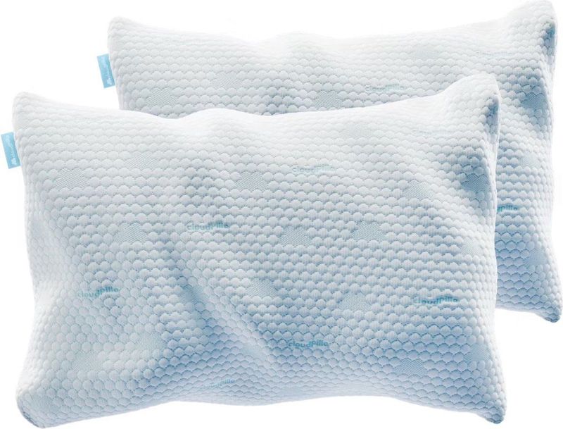 Cloudpillo Original - Hoofdkussen - Wit - 70 x 50 cm - Ergonomisch en aanpasbaar