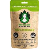 Body & Mind Botanicals - Hennep & Citroenmelisse - Biologische Hennepcapsules - Veganistisch supplement - 90 capsules