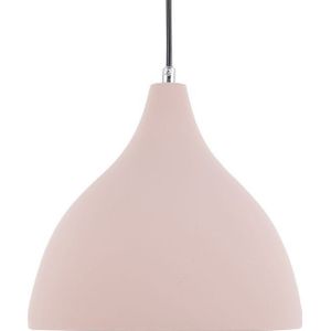 LAMBRO - Kinderlamp - Roze - Gips