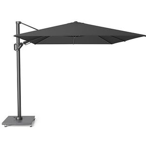 Platinum Casual Living Challenger T² Premium Zweefparasol 3,5x2,6 - Faded Black