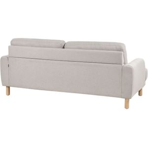 Beliani TUVE - Driezitsbank - Taupe - Polyester