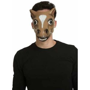 Masker My Other Me Paard Bruin Één maat