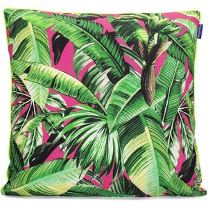 Happy Friday Decorative cushion cover Pink palm 50x50 cm Multicolor