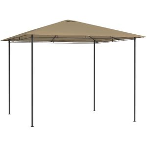 VidaXL Prieel 160 g/m² 3x3x2,6 m Taupe 