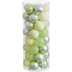 Kerstballen Groen 6 x 6 x 6 cm (40 Stuks)