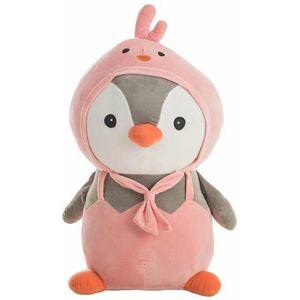 Knuffel Kit Pinguïn Roze 80 cm