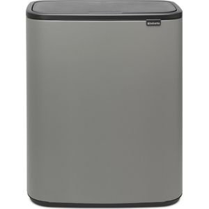 Brabantia Bo Touch Bin Prullenbak - 60 liter - Mineral Concrete Grey