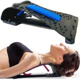 Nekstretcher Nekmassage apparaat - Backstretcher met Nekmassage - Rugstretcher Earkings