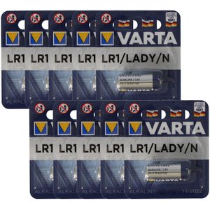 Varta 4001 High Energy LR1 / 522 / N / AM5 10-pack