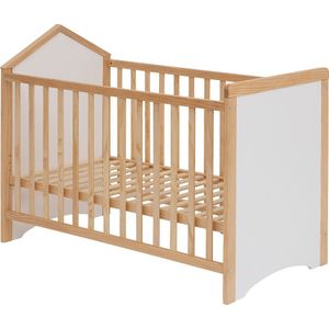 Atmosphera Kids Babybed 120x60cm - Natuurlijk hout