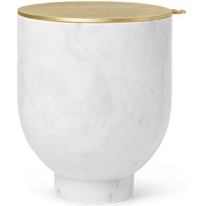 Ferm Living - Alza Ice Bucket - Ijsemmer - Marmer - Wit