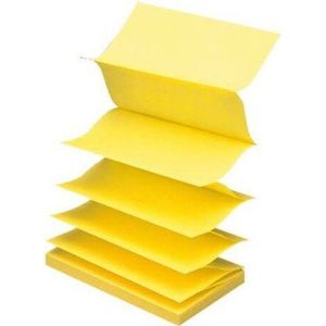 Post-it Z-notes memoblok 127x76mm geel (100 vel)