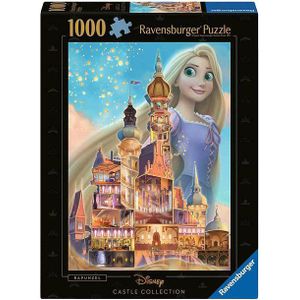 Legpuzzel Disney Castles Rapunzel, 1000st.