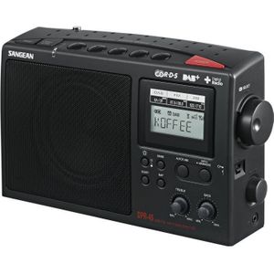 Sangean DPR-45 V2 - DAB+ FM AM radio met Bluetooth - 60 voorkeuzestations