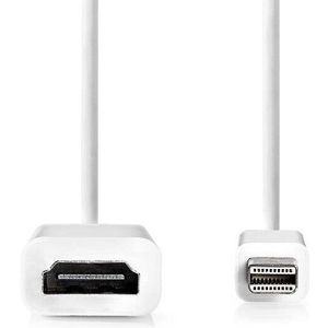 Nedis Mini DisplayPort-Kabel | CCGB37650WT02 | Wit